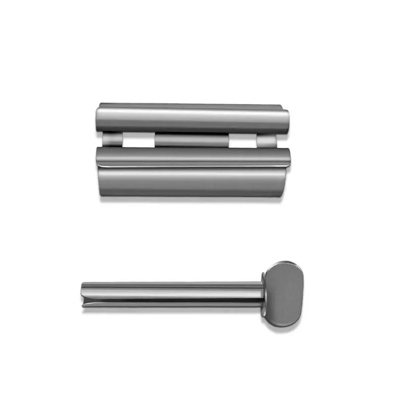1pc In Acciaio Inox Wringer Rullo Ruota Dispenser per Unguenti Cosmetici Accessori Per Il Bagno Dentifricio Spremiagrumi Tubo Rullo