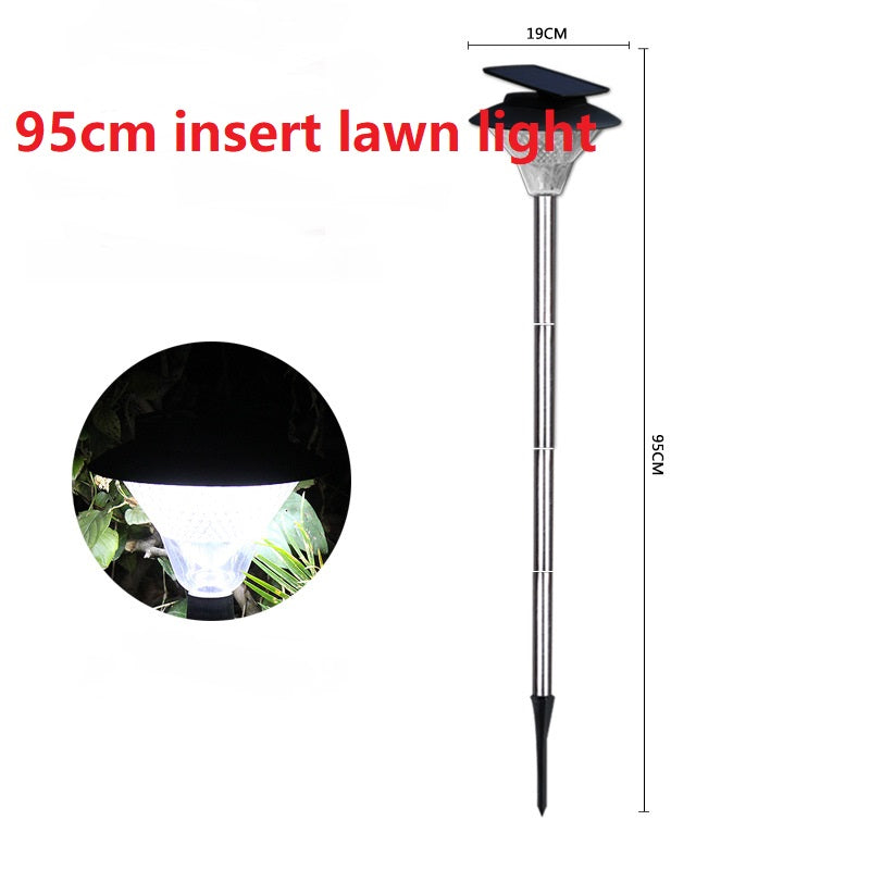 Lampione Solare Stradale LED – Faro da Esterno Alta Luminosità con Sensore