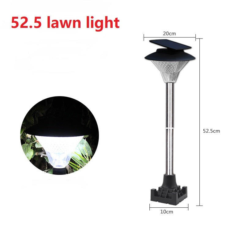 Lampione Solare Stradale LED – Faro da Esterno Alta Luminosità con Sensore