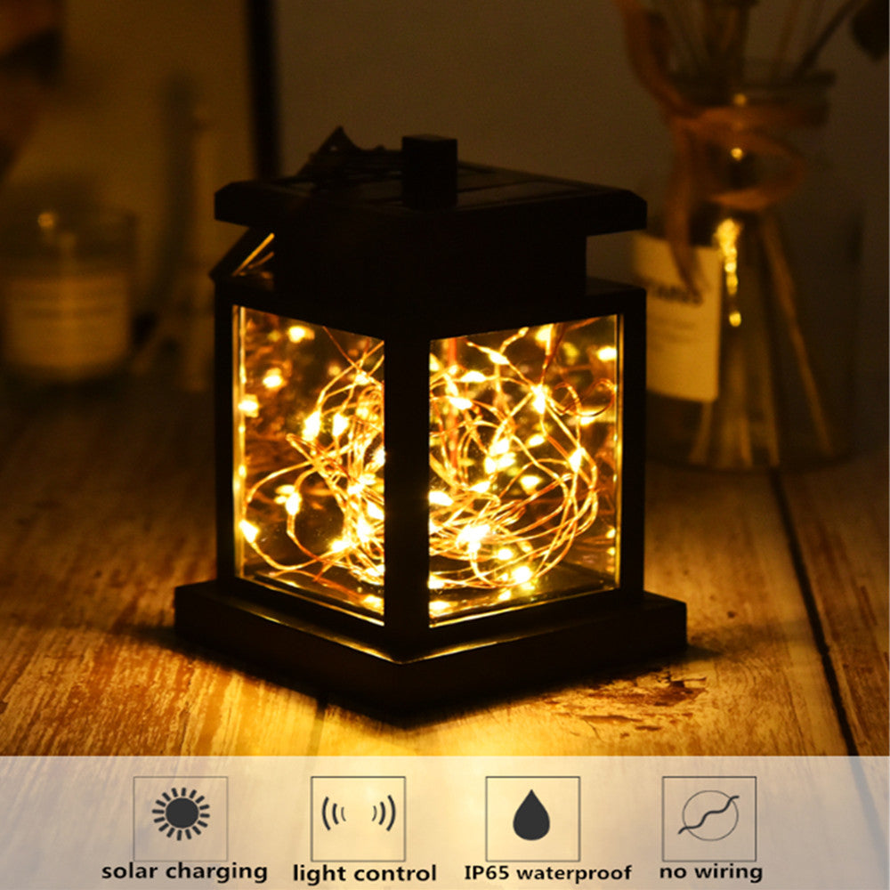 Lampada Solare a Stella – Luce Decorativa LED per Giardino e Balcone