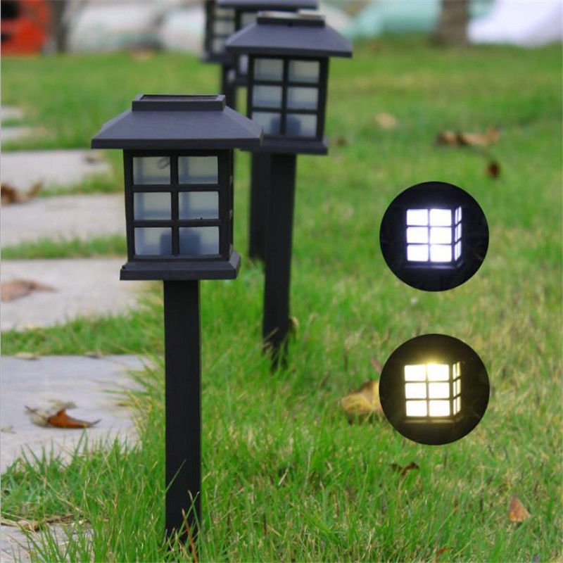 Lampada Solare Quadrata da Giardino - Faretto LED per Esterno e Prato