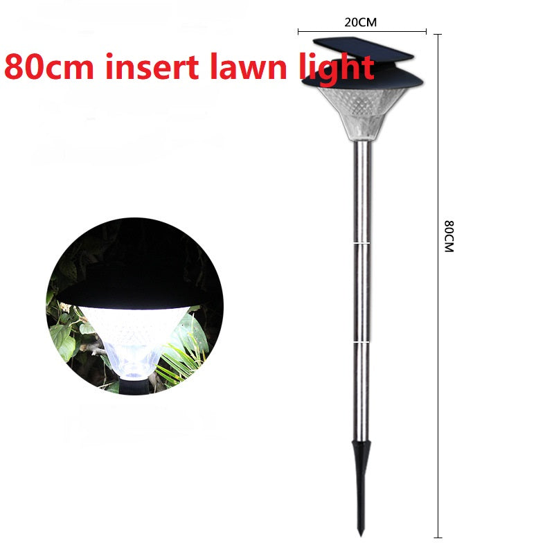 Lampione Solare Stradale LED – Faro da Esterno Alta Luminosità con Sensore