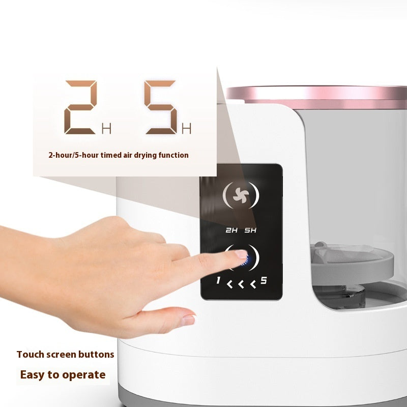 Pulitore Elettrico per Pennelli Trucco - Lavaggio e Asciugatura Automatica USB