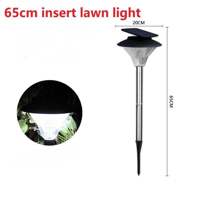 Lampione Solare Stradale LED – Faro da Esterno Alta Luminosità con Sensore