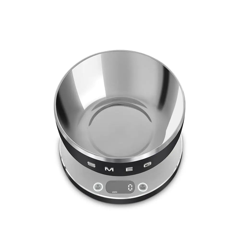 Bilancia da cucina digitale Smeg nera/verde opaco