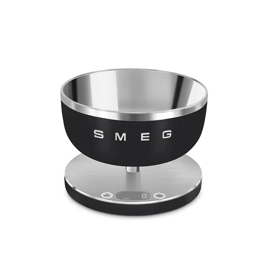 Bilancia da cucina digitale Smeg nera/verde opaco