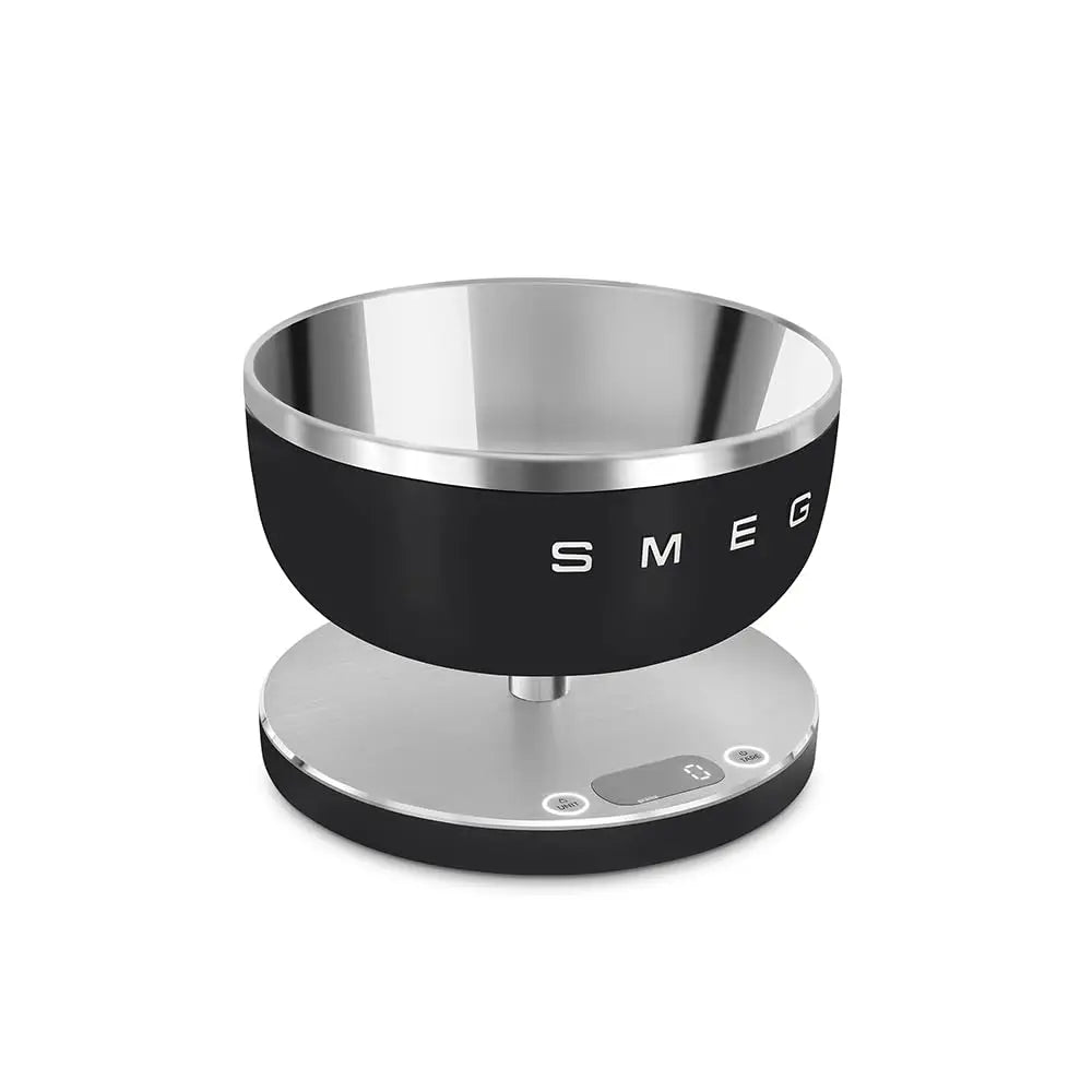 Bilancia da cucina digitale Smeg nera/verde opaco