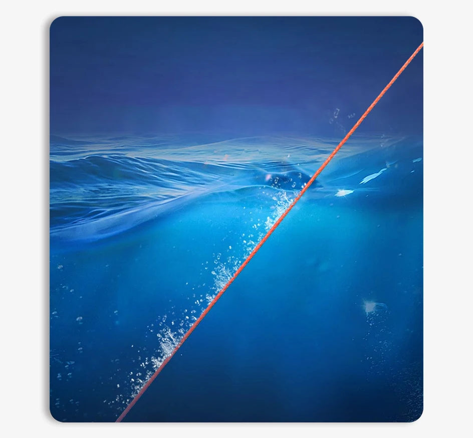 JOF PE intrecciato X4 lenza, resistente all'abrasione lenza sottile durevole per accessori per la pesca all'aperto 300M 500M 1000M