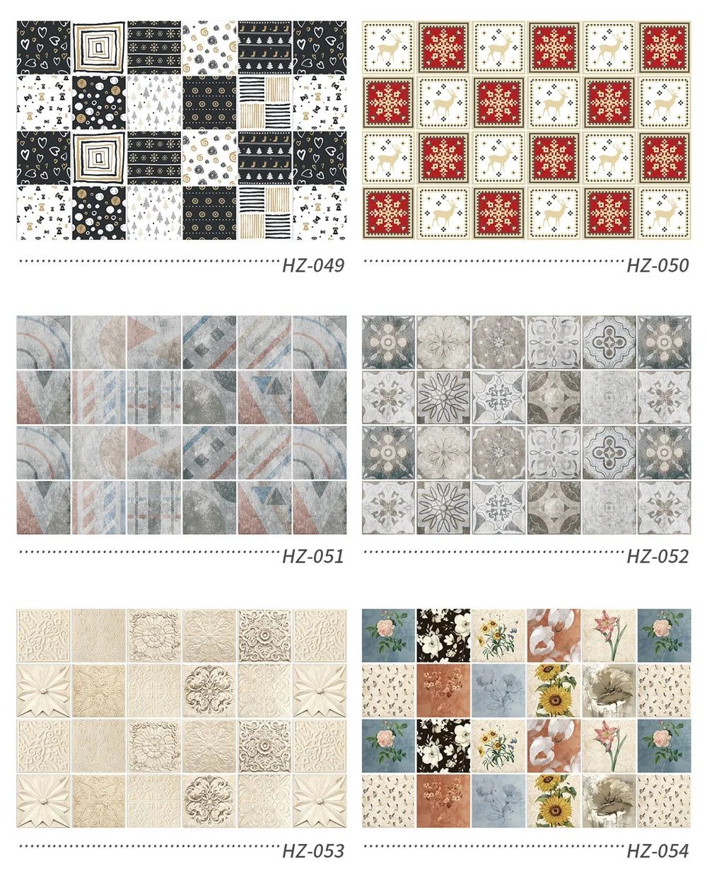 24pcs/set Light Color Tiles Sticker Wall Stickers Kitchen Bathroom Home Renovation Wallpaper Waterproof Self-adhesive Wall Decal