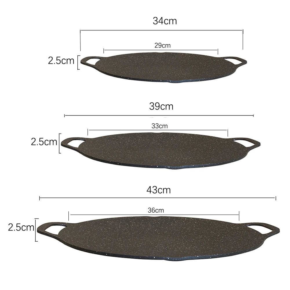 Piatti da forno Teglie Teglia da forno antiaderente Rotonda multiuso per cucina da campeggio all'aperto Bakeware Utensili per la casa