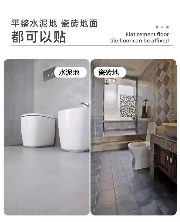 Piastrelle adesive impermeabili per pavimento bagno – Antiscivolo