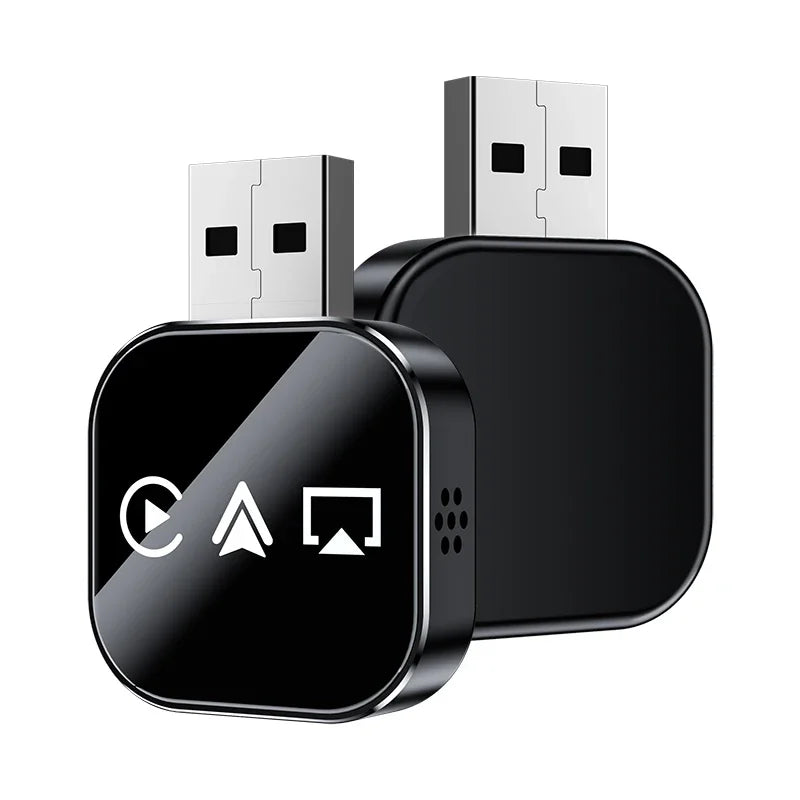 Adattatore Wireless 3-in-1: CarPlay, Android Auto e Mirror Link – Convertitore USB Plug & Play