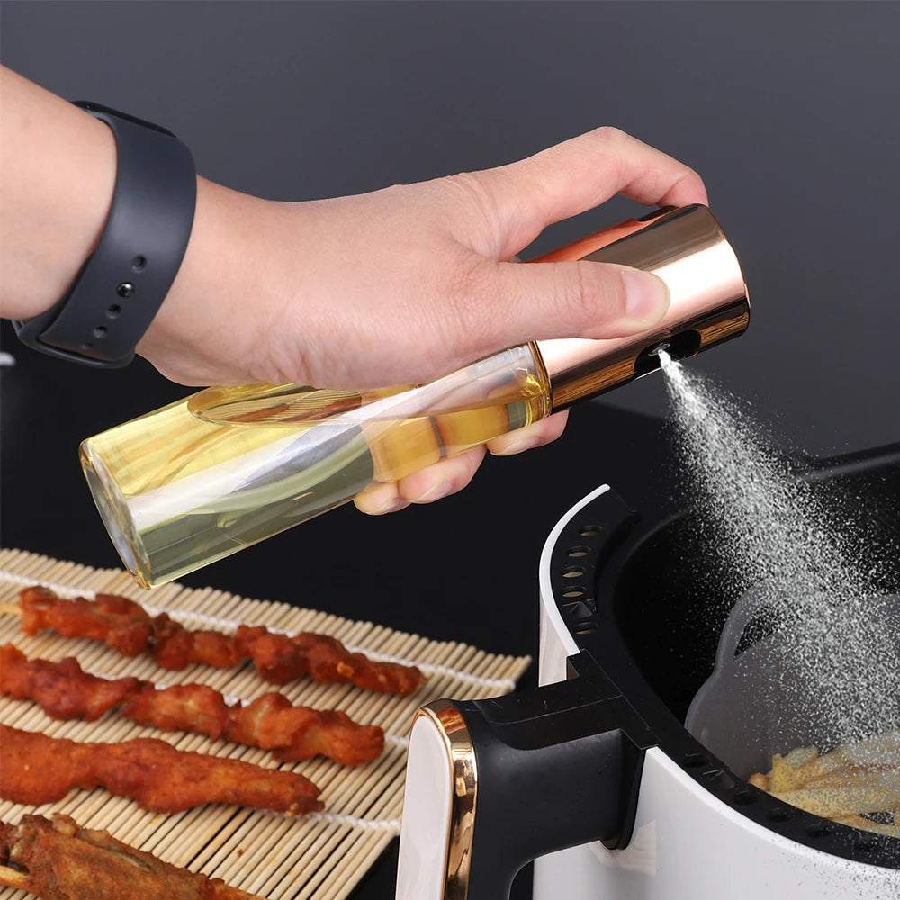 Spruzzatore di olio per cucinare Flacone spray per olio d'oliva Insalata Griglia per barbecue Utensile da cucina per arrostire