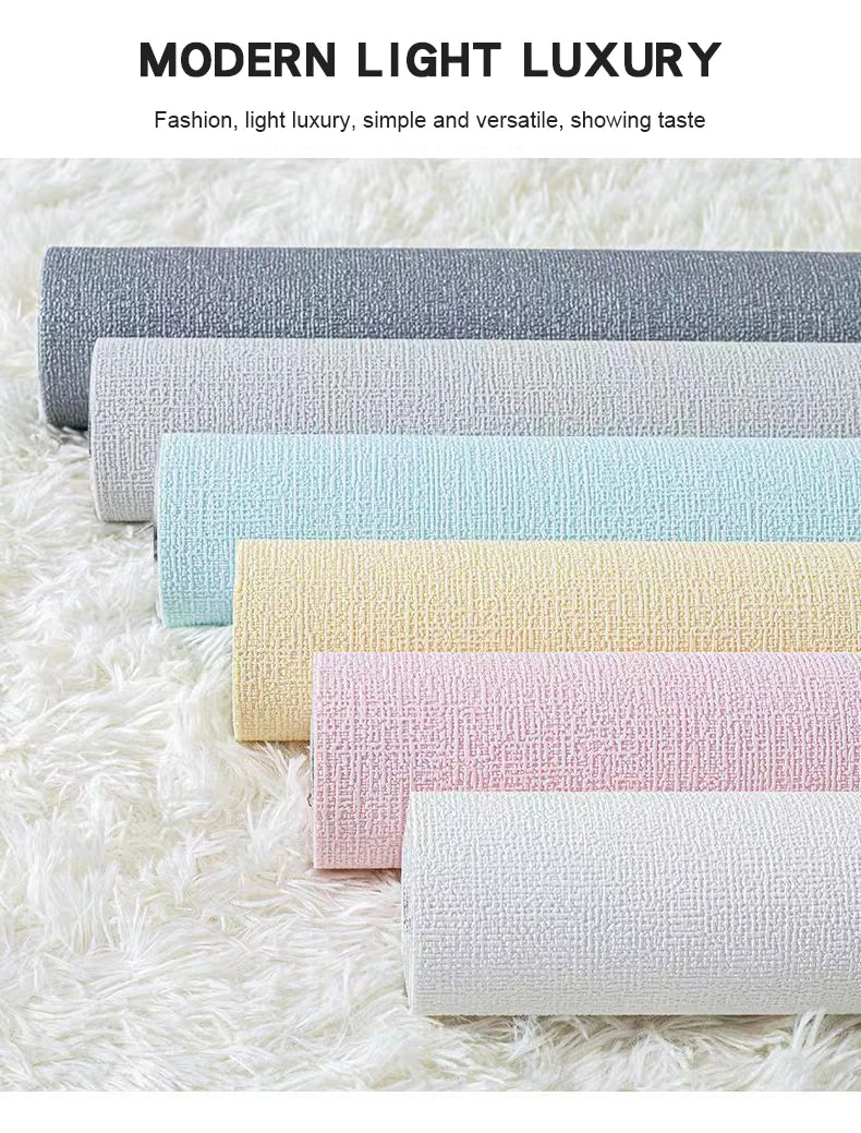 3D Wall Sticker Wallpaper Self-Adhesive Waterproof Wall Covering Panel for Living Room Bedroom Bathroom Home Decoration