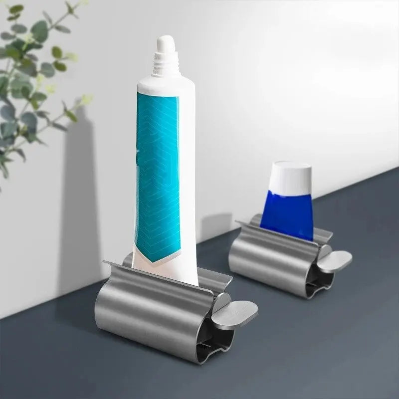 1pc In Acciaio Inox Wringer Rullo Ruota Dispenser per Unguenti Cosmetici Accessori Per Il Bagno Dentifricio Spremiagrumi Tubo Rullo