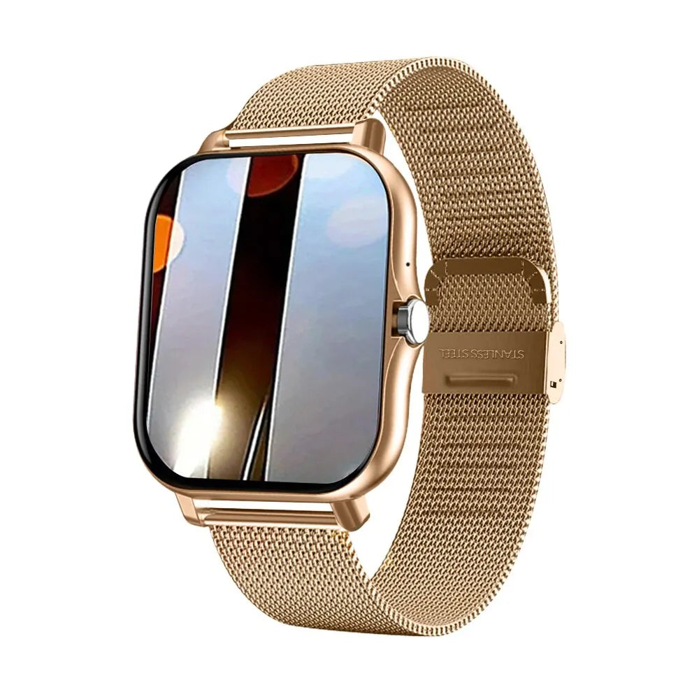 Orologio intelligente per telefono Android. Schermo a colori da 1,44 pollici Full Touch Chiamata Bluetooth Orologio intelligente Ricarica magnetica