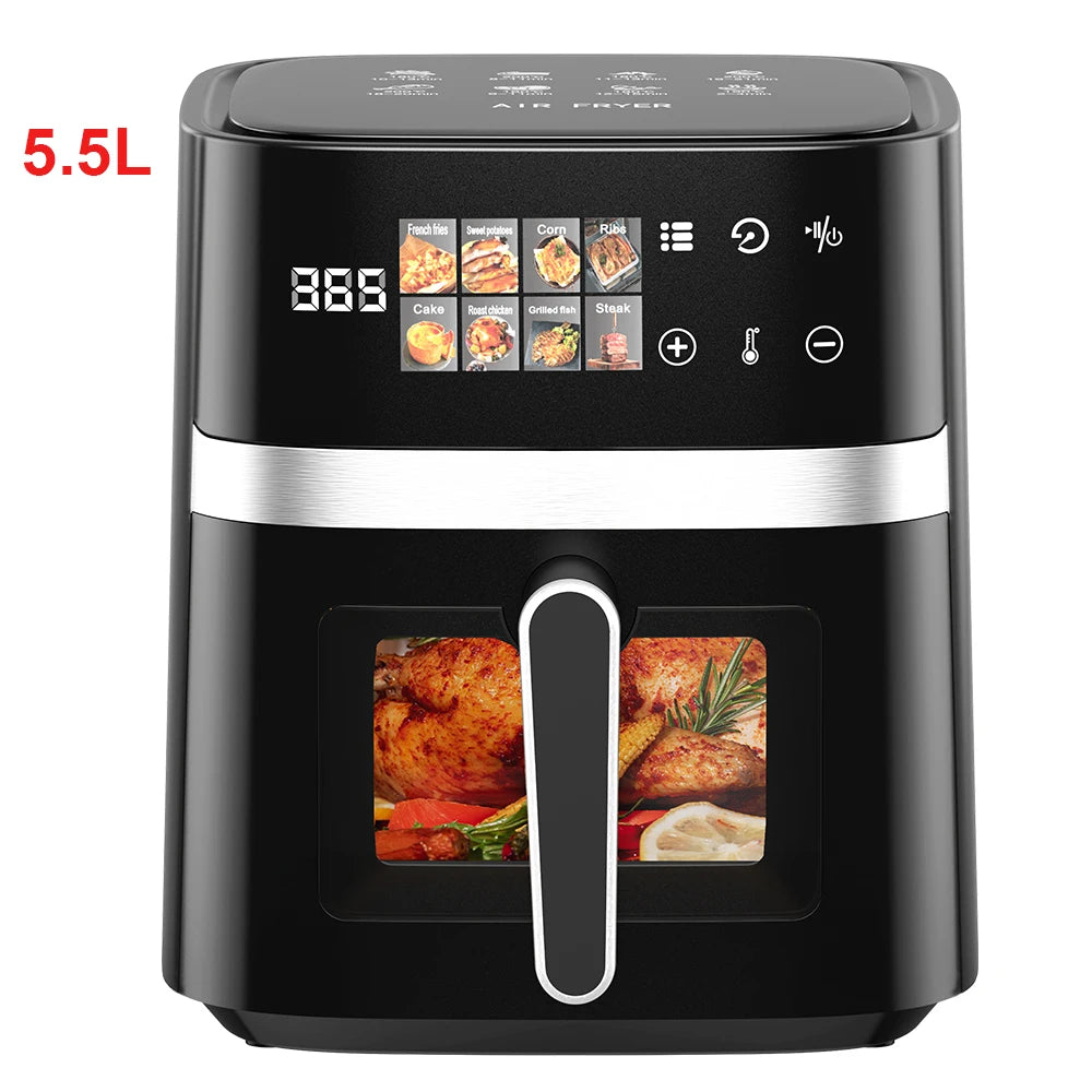 frigitrice ad aria 5.5l 8 in 1
