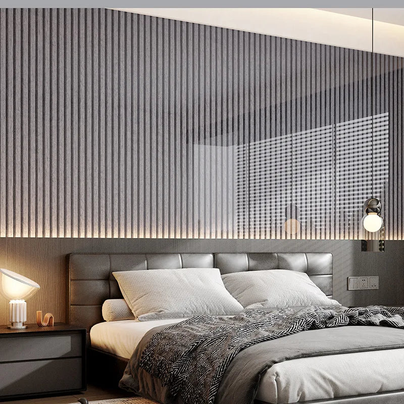 Adesivo per piastrelle da parete in legno Grand Wallpfoor rimovibile Adesivi murali autoadesivi in legno per la decorazione della parete della cucina della camera da letto del soggiorno