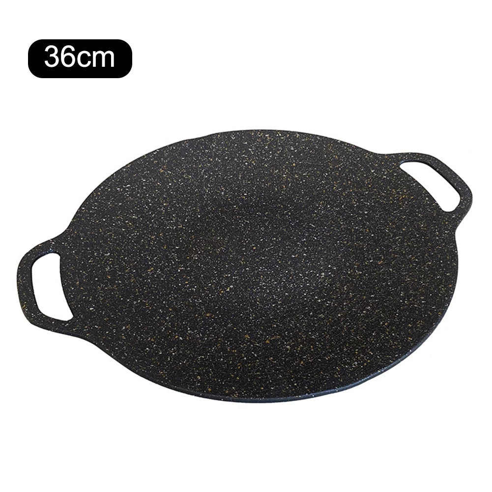 Piatti da forno Teglie Teglia da forno antiaderente Rotonda multiuso per cucina da campeggio all'aperto Bakeware Utensili per la casa