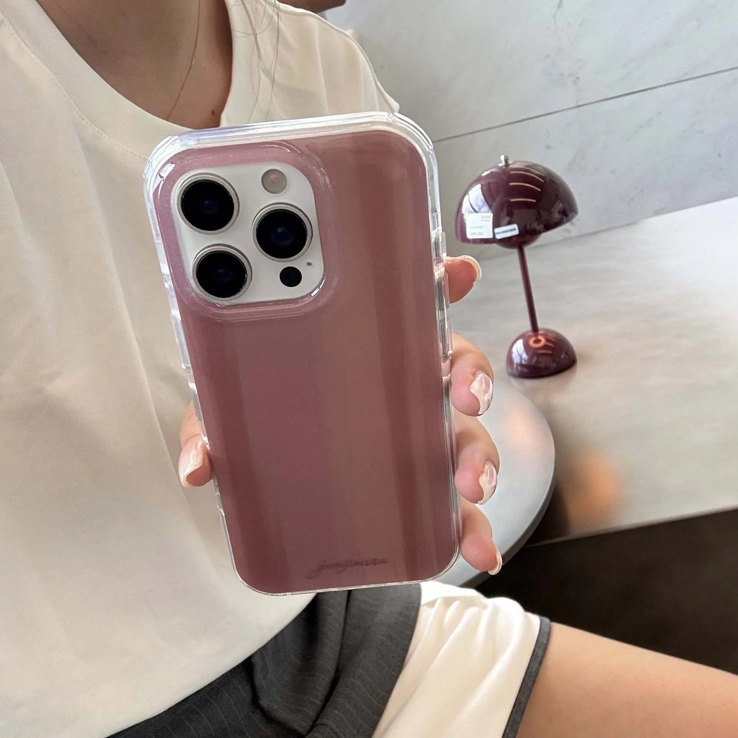 Cover carina per iPhone 15 16 Pro Max 13 14 promax ins Jane imd custodia posteriore capa per telefono conque