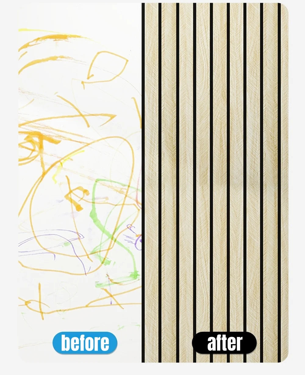 Pannello adesivo da parete Carta da parati autoadesiva con venature del legno Decorazioni per la casa Stacca e incolla Facile da fai da te Adatto per il soffitto del soggiorno