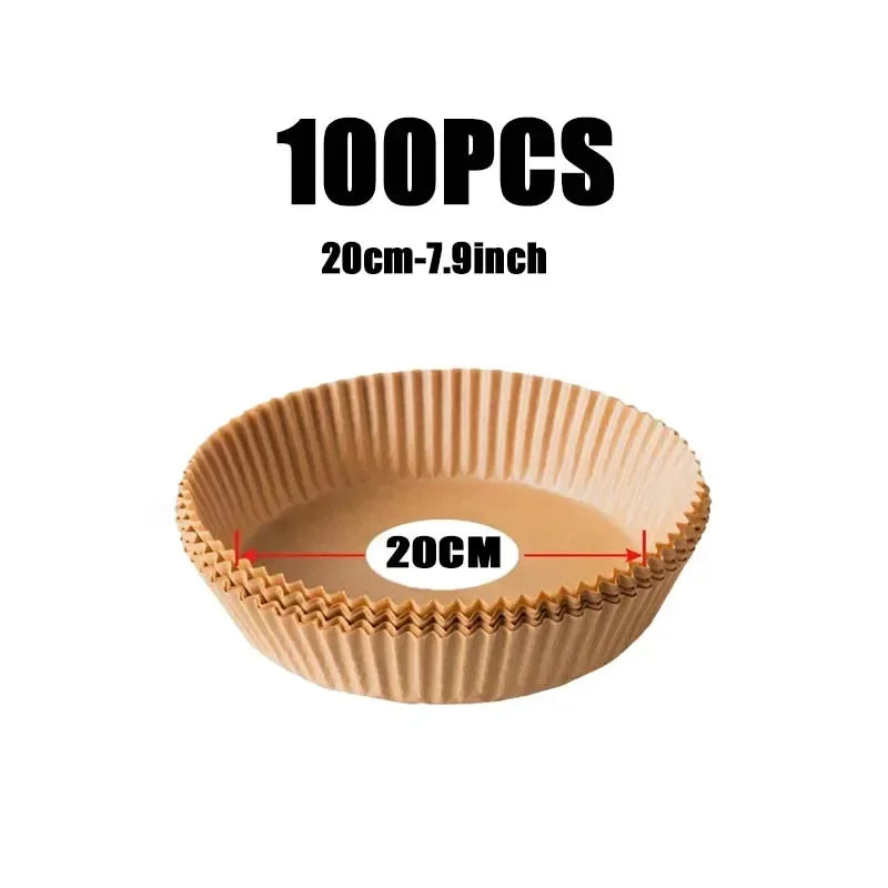Air Fryer Paper fryer air paper Disposable Square round Airfryer Papers Paper Molds for Fryer for Oven Pan Oil-Proof KitchenTool