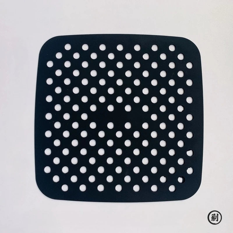 Fodere riutilizzabili per friggitrice ad aria 5QT o più grandi - Sostituzione di carta pergamena antiaderente lavabile in lavastoviglie per friggitrice ad aria facile da pulire