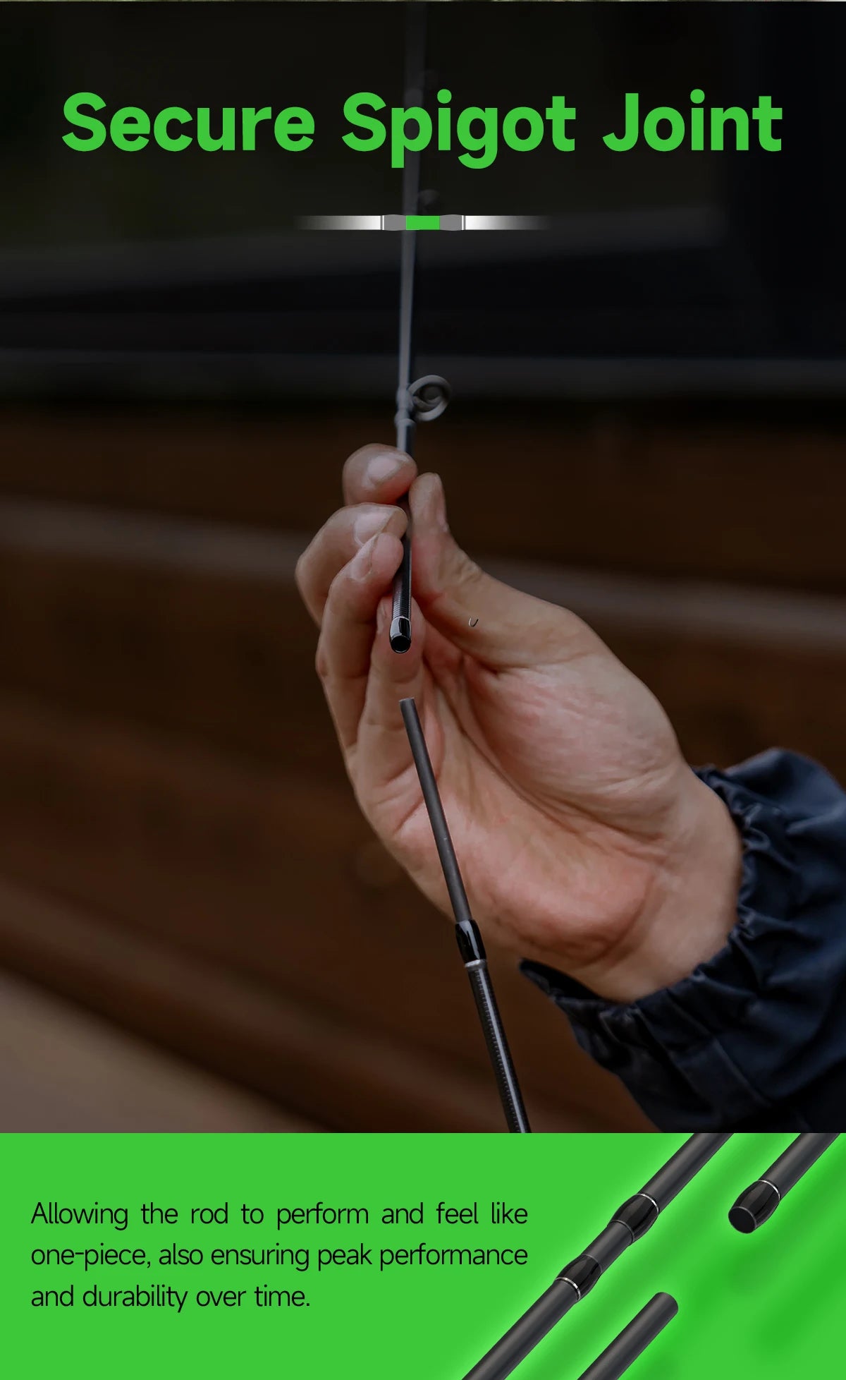 HANDING 78g Micro BFS Canna da pesca Canna da pesca in carbonio Peso esca 1-8g FUJI ®   Anelli guida O+A Alimentazione UL/L per canna da pesca alla trota BFS