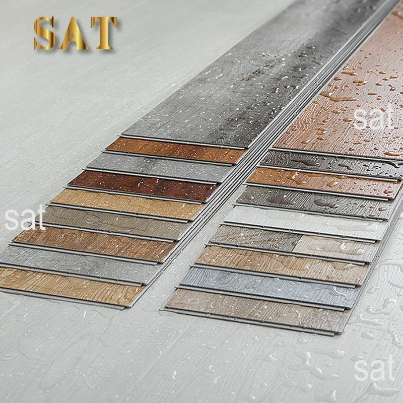 Pavimento SPC effetto legno con sistema a incastro