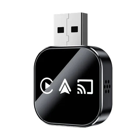 Adattatore Wireless 3-in-1: CarPlay, Android Auto e Mirror Link – Convertitore USB Plug & Play