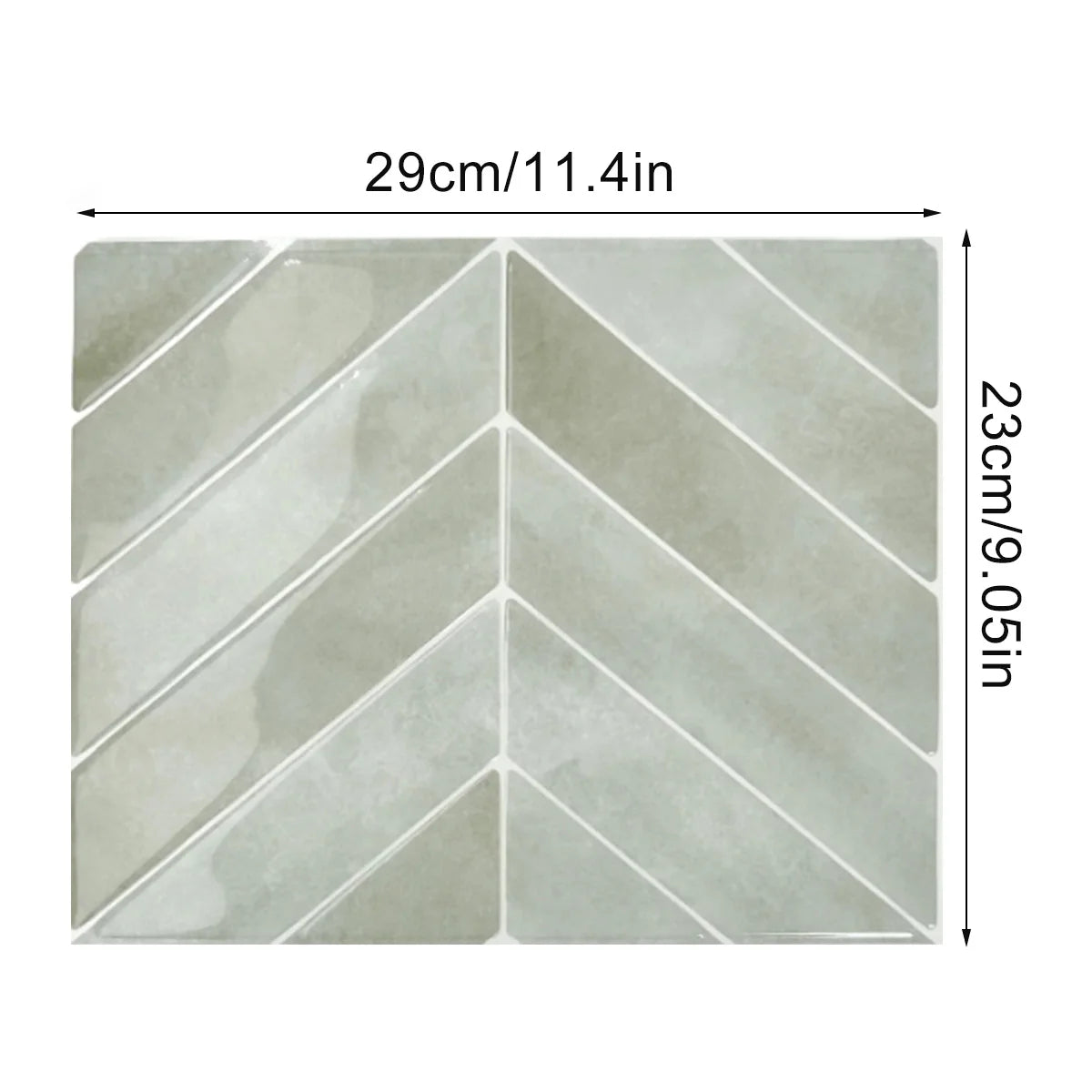 Piastrelle adesive effetto marmo beige per pareti, bagno e cucina
