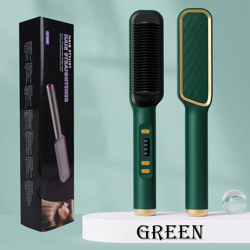 Spazzola per capelli spazzola elettrica pettine caldo piastra per capelli spazzole per capelli pettine pettine per riscaldamento a caldo piastra per capelli multifunzione
