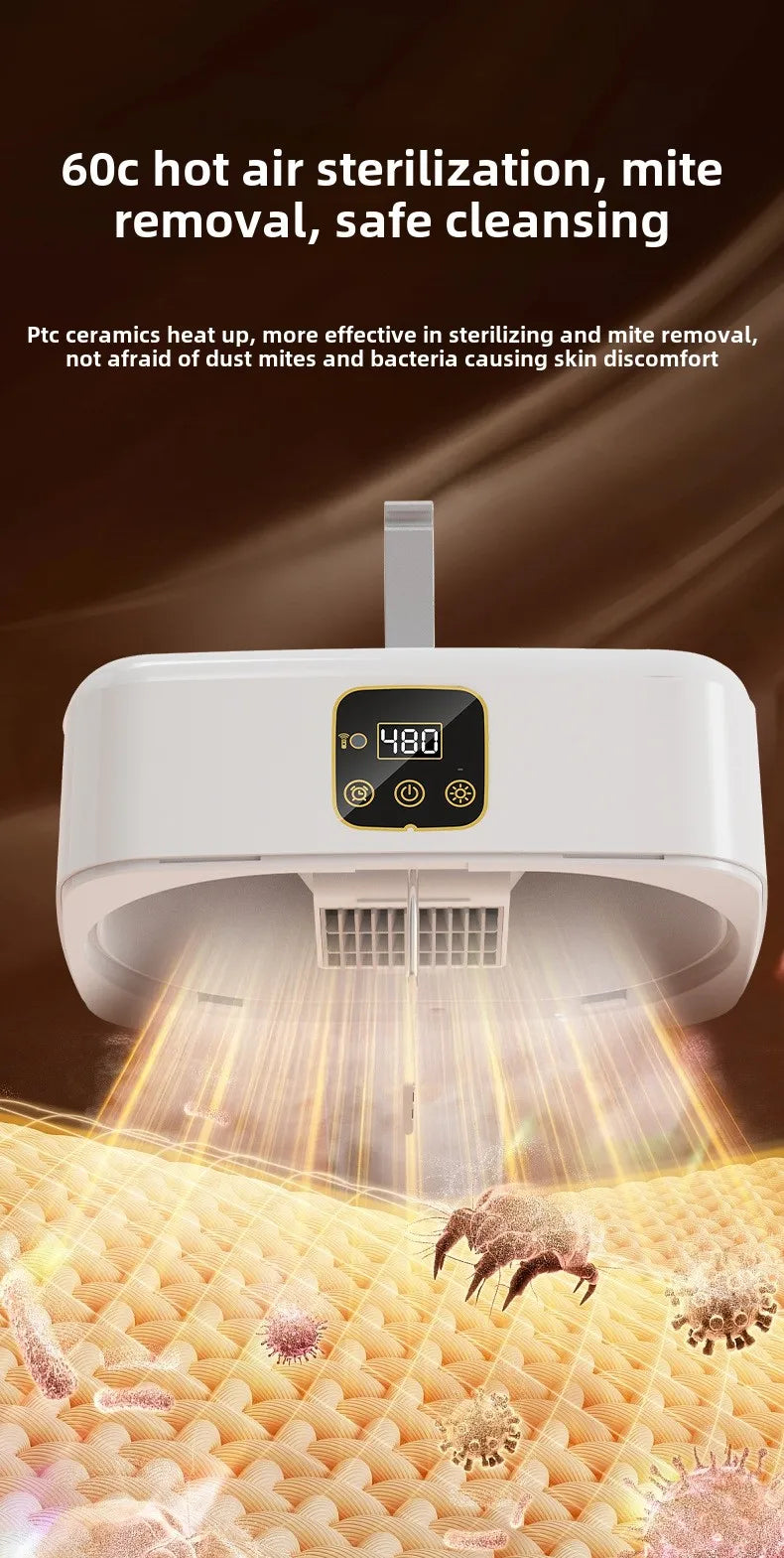 Mini asciugatrice portatile per asciugatrice con 360 ° Asciugatrice pieghevole per asciugatrice ad aria calda completa per calzini intimi