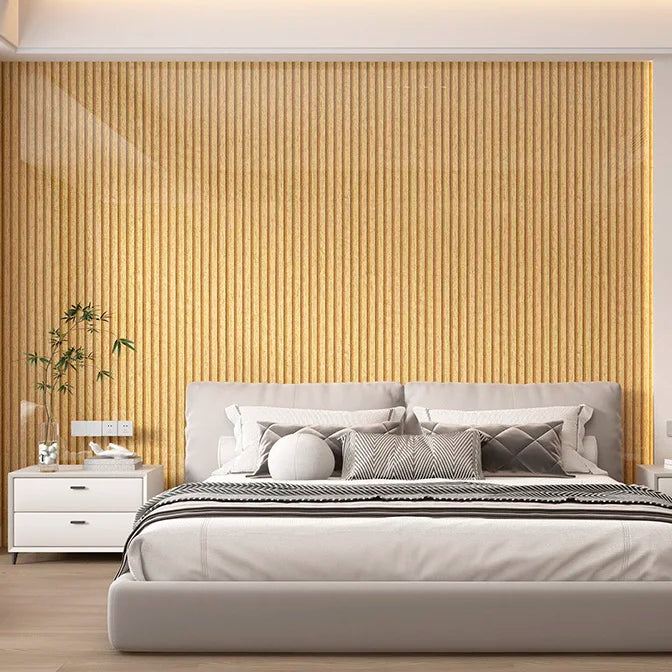 Adesivo per piastrelle da parete in legno Grand Wallpfoor rimovibile Adesivi murali autoadesivi in legno per la decorazione della parete della cucina della camera da letto del soggiorno