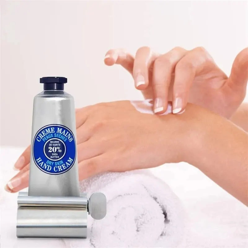1pc In Acciaio Inox Wringer Rullo Ruota Dispenser per Unguenti Cosmetici Accessori Per Il Bagno Dentifricio Spremiagrumi Tubo Rullo