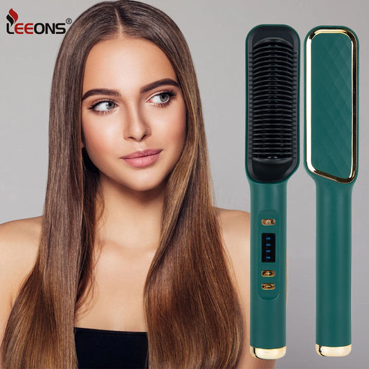 Spazzola per capelli spazzola elettrica pettine caldo piastra per capelli spazzole per capelli pettine pettine per riscaldamento a caldo piastra per capelli multifunzione