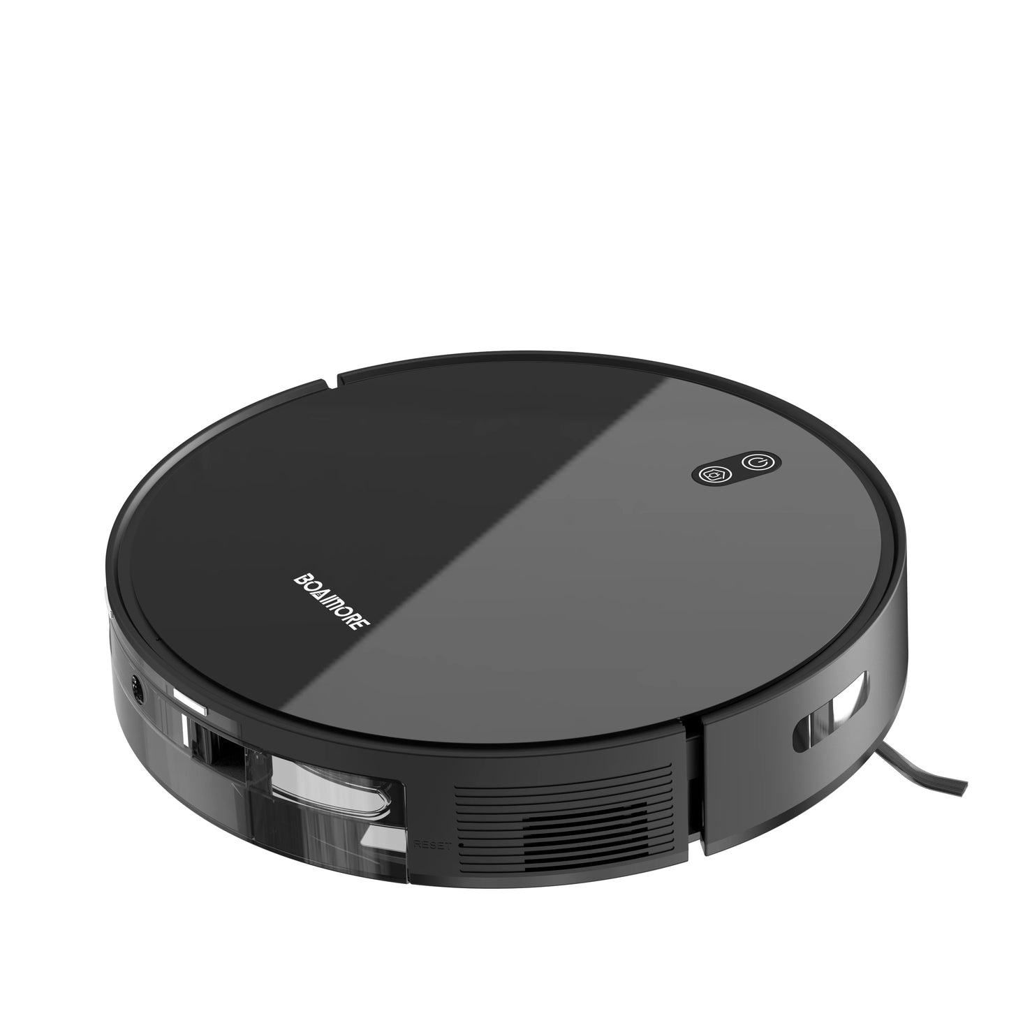 Robot Aspirapolvere con Funzione Lavapavimenti, Aspirazione 6000PA, Controllo WiFi/Vocale, Ricarica Automatica, per Peli di Animali e Pulizia Domestica
