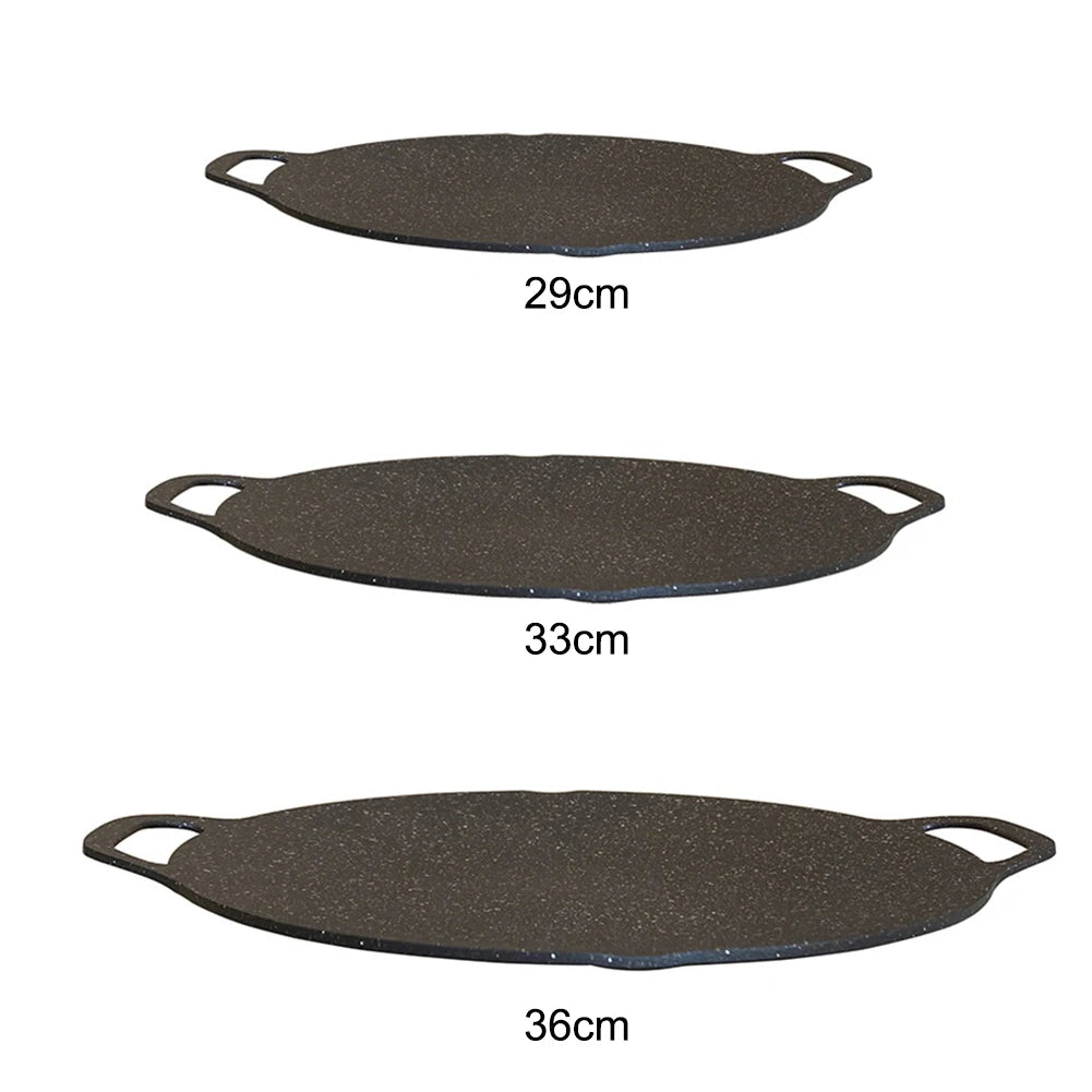 Piatti da forno Teglie Teglia da forno antiaderente Rotonda multiuso per cucina da campeggio all'aperto Bakeware Utensili per la casa