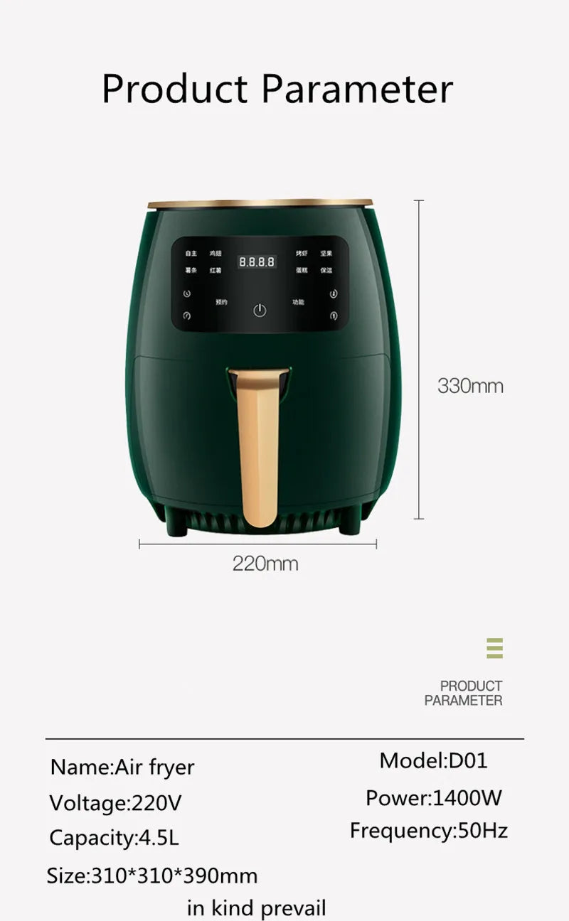 frigitrice ad aria 4.5l