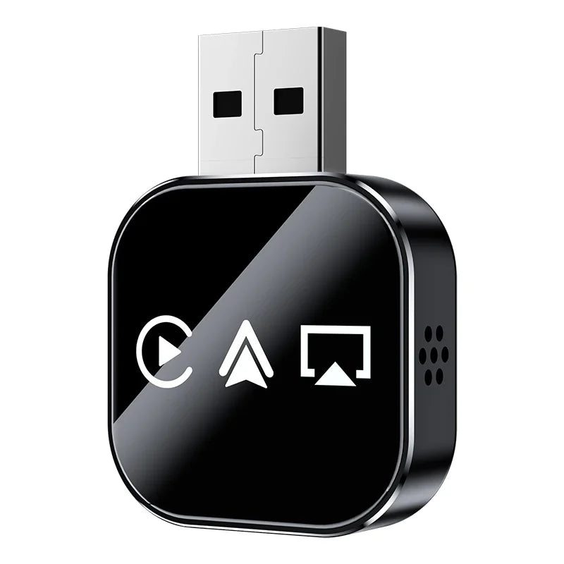 Adattatore Wireless 3-in-1: CarPlay, Android Auto e Mirror Link – Convertitore USB Plug & Play