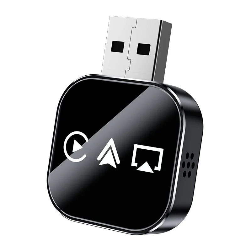 Adattatore Wireless 3-in-1: CarPlay, Android Auto e Mirror Link – Convertitore USB Plug & Play