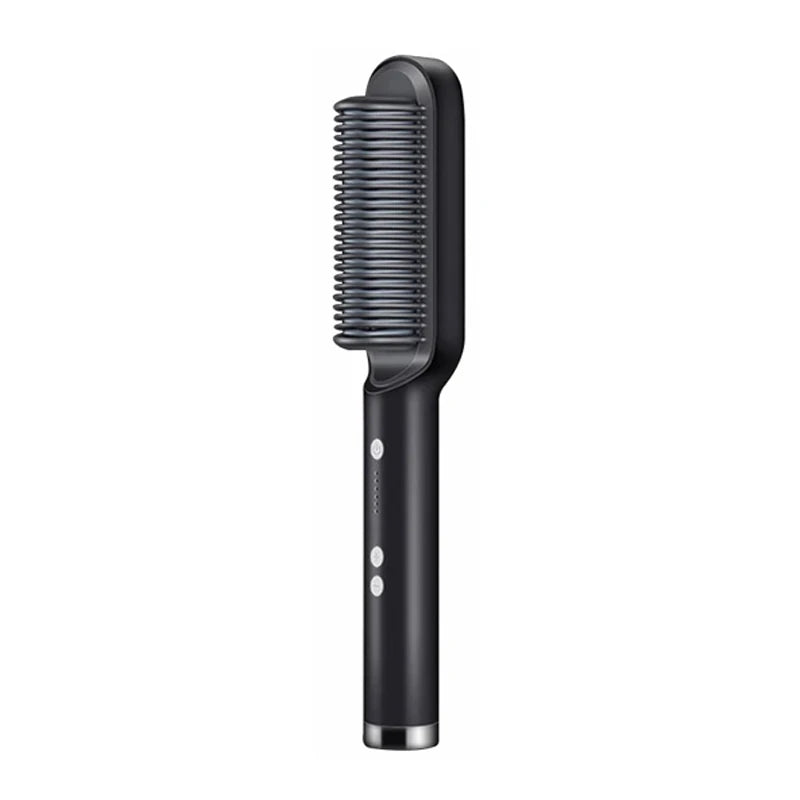 Piastra per capelli Ptc professionale Pettine caldo elettrico riscaldato rapidamente Pettine per capelli Cura personale Spazzola per acconciature multifunzionale
