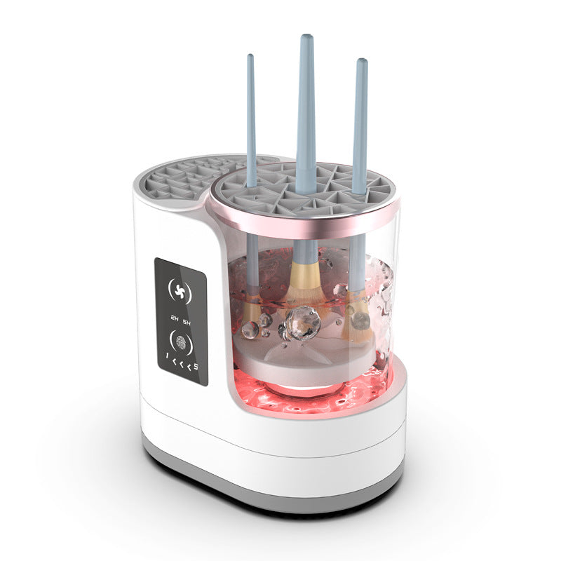 Pulitore Elettrico per Pennelli Trucco - Lavaggio e Asciugatura Automatica USB